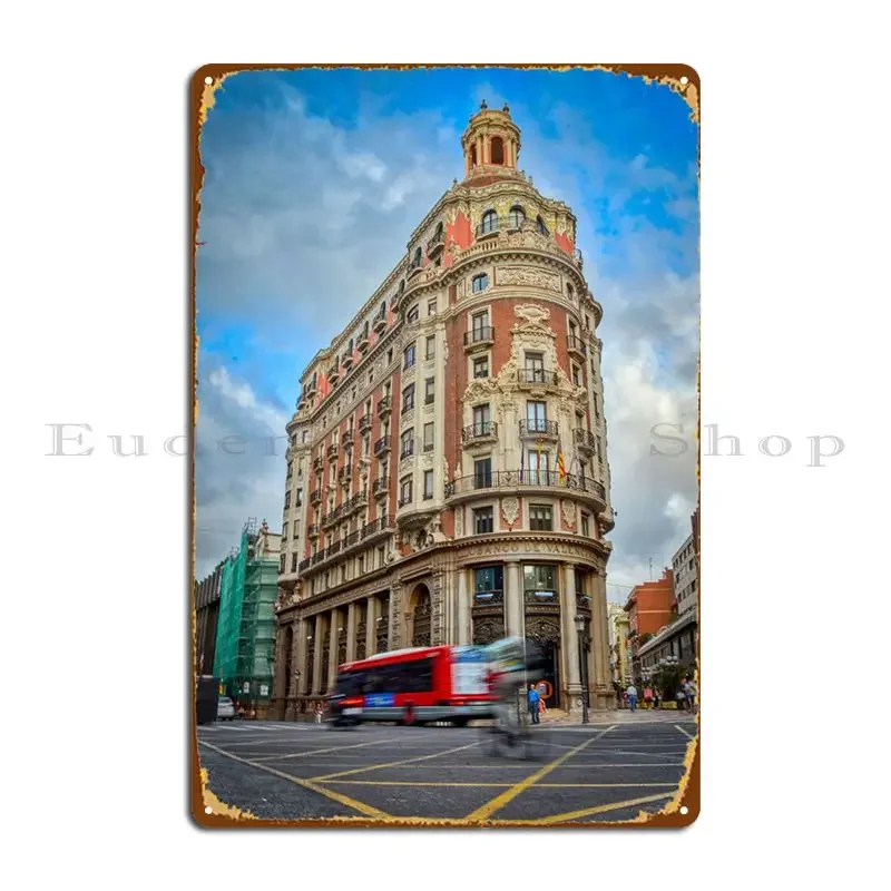 Kitchen Bank - Bank Of Valencia Metal Plaque Poster