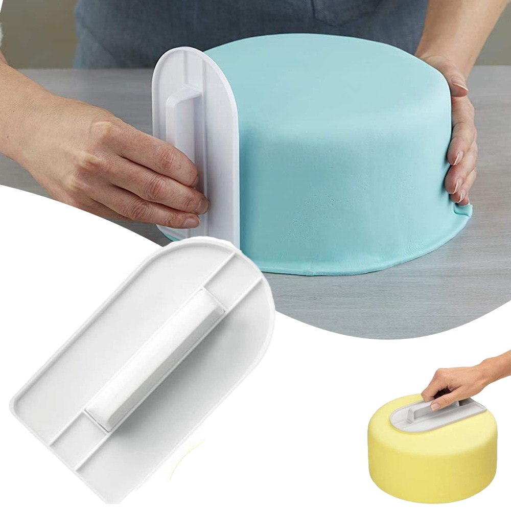 Kitchen Baking Brush - Plastic Cake Smoother DIY Fondant Cake