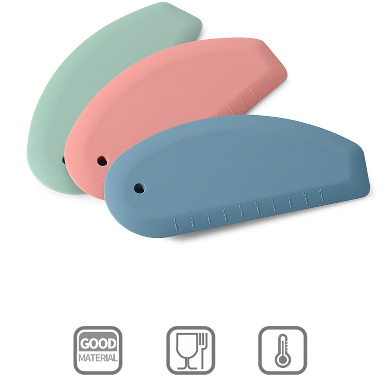 Dough Scraper Dough Cutter Ben - Bench Scraper Dough ulasan dan harga