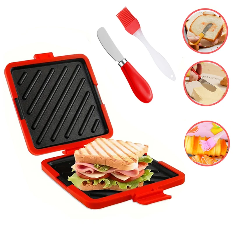3pack Food Grade Sandwich Toas - Kitchen Baking Brush ulasan dan harga