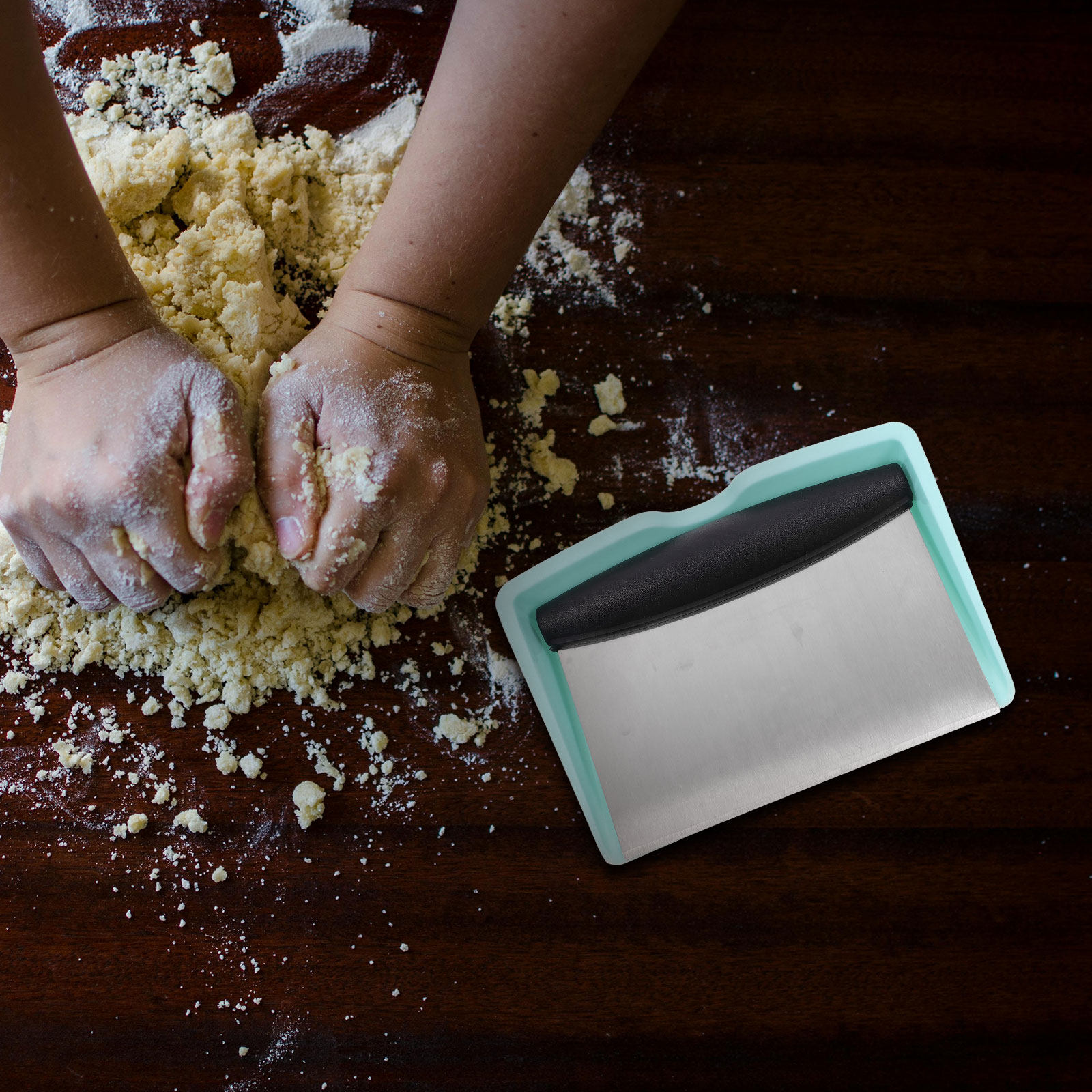 1Set Wear Resistant Dough Cutt - Bench Scraper Dough ulasan dan harga