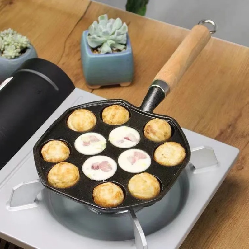 Baking Takoyaki Pan 14 Holes G - Kitchen Baking Brush ulasan dan harga