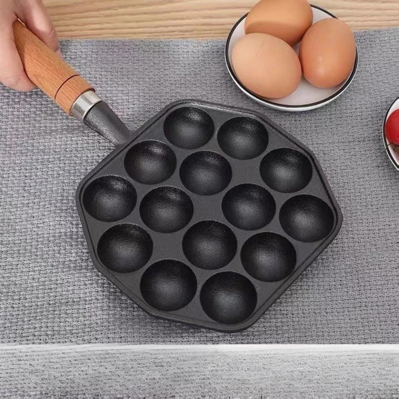 Baking Takoyaki Pan 14 Holes G - Kitchen Baking Brush ulasan dan harga