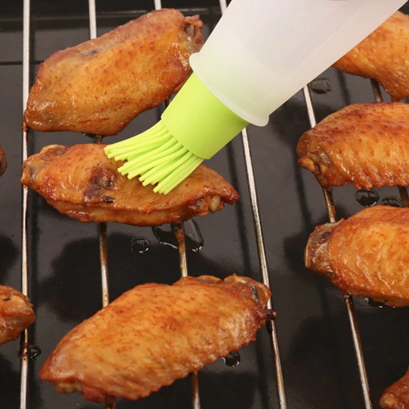 Silicone Heat-resistant Food G - Kitchen Baking Brush ulasan dan harga