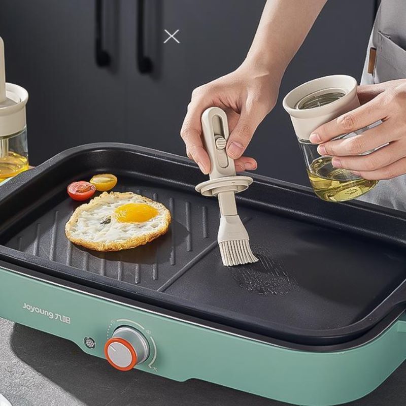 Glass Oil Bottle Food-grade He - Kitchen Baking Brush ulasan dan harga