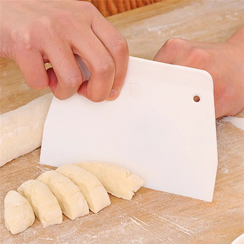 1PC Plastic Dough Scrapers, Mu - Bench Scraper Dough ulasan dan harga