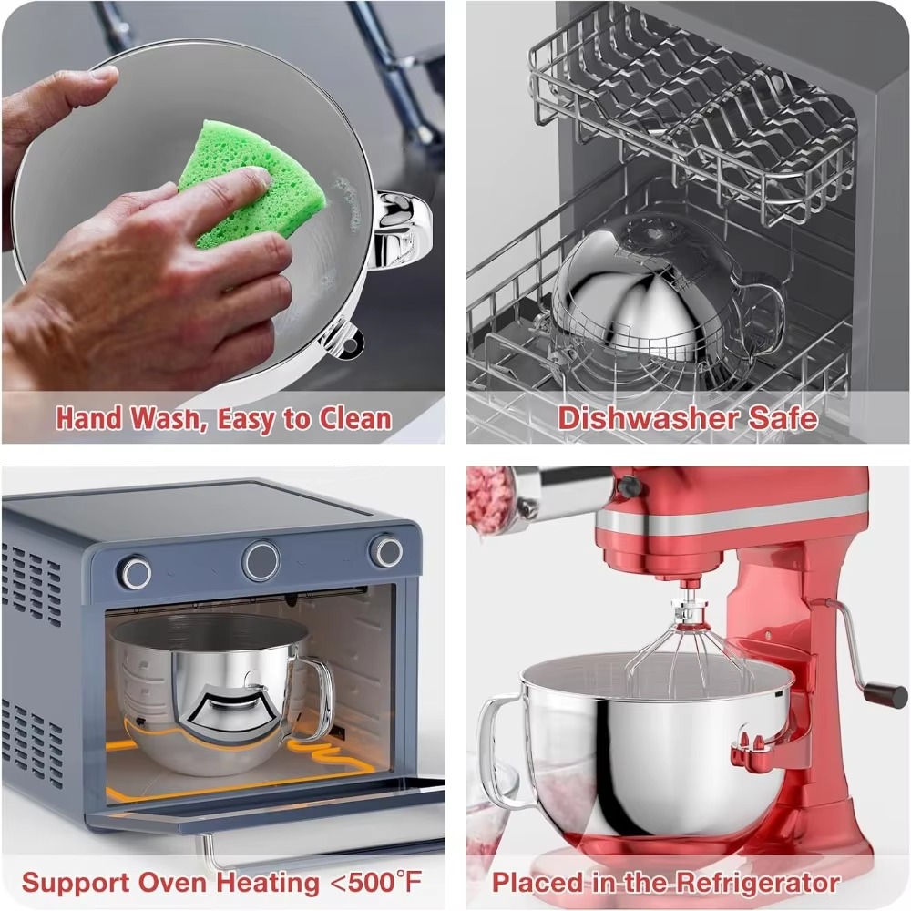4.5-5 QT Mixer Bowl Stainless  - Kitchenaid Mixer Artisan 5Qt ulasan dan harga