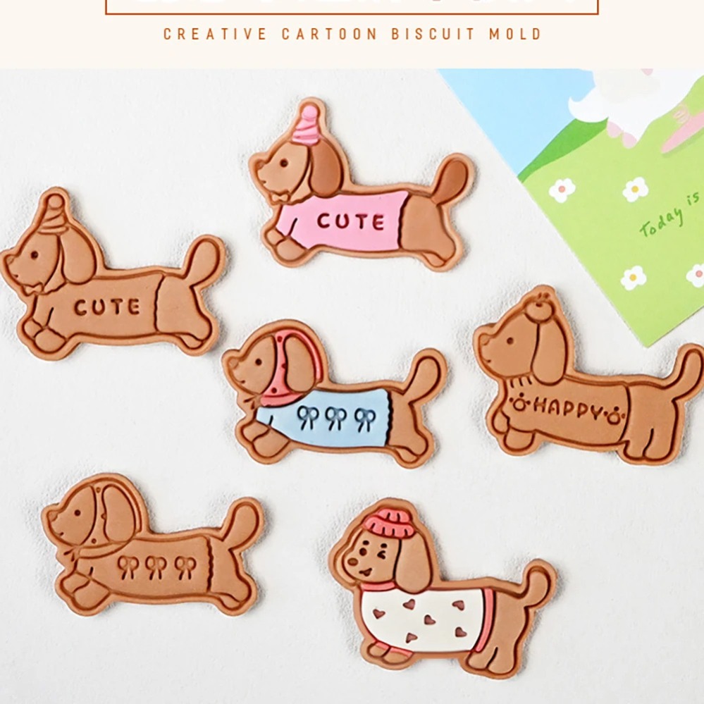 Cookie Mold Stamp Cartoon Saus - Kitchen Baking Utensil ulasan dan harga