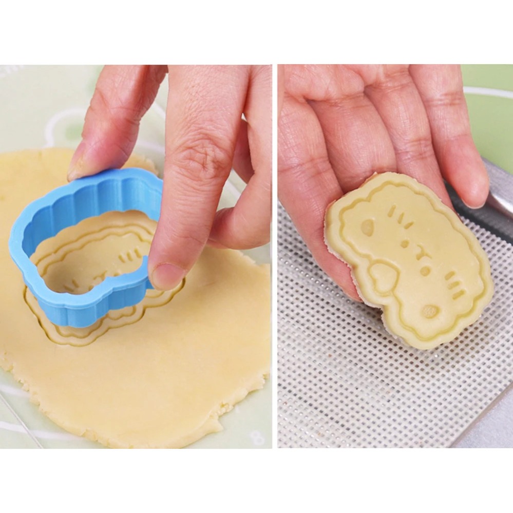 Cookie Mold Stamp Cartoon Saus - Kitchen Baking Utensil ulasan dan harga