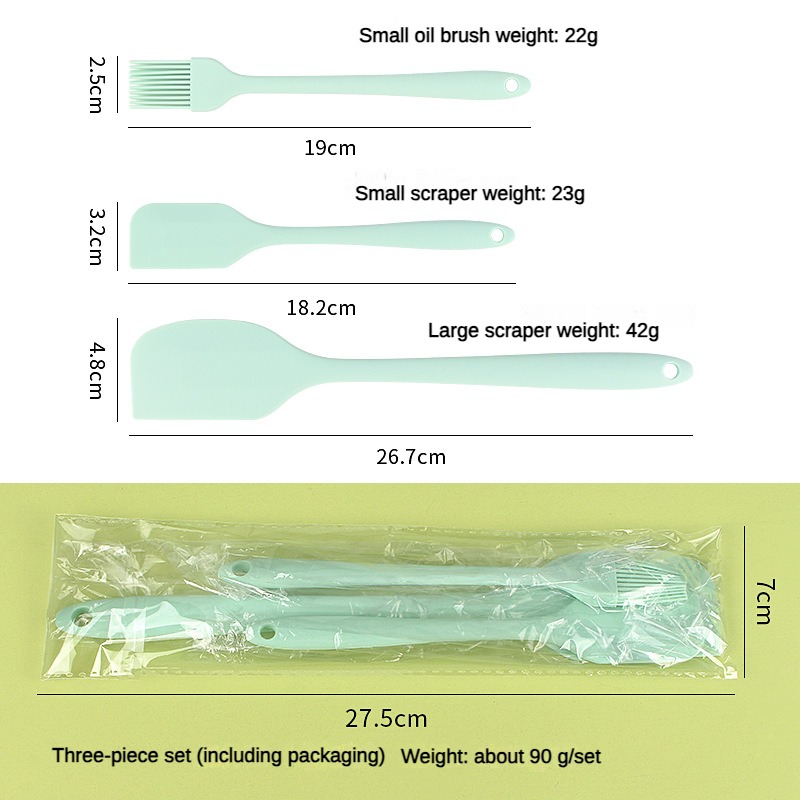 3 piece kitchen baking set all - Kitchen Baking Brush ulasan dan harga