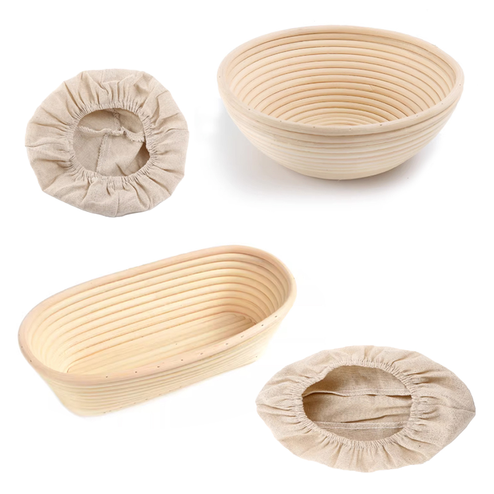 Round or Oval Banneton With Li - Proofing Basket Banneton ulasan dan harga
