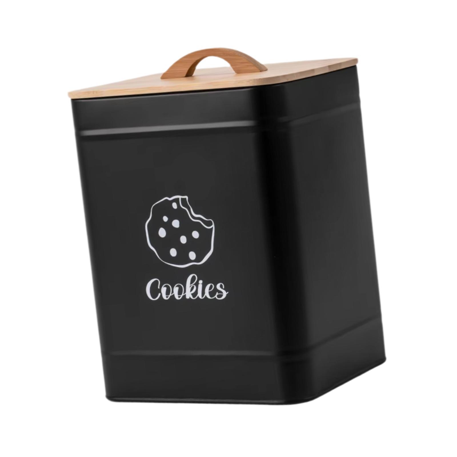 Cookie Jar Storage Tin Kitchen - Kitchen Baking Pantry ulasan dan harga
