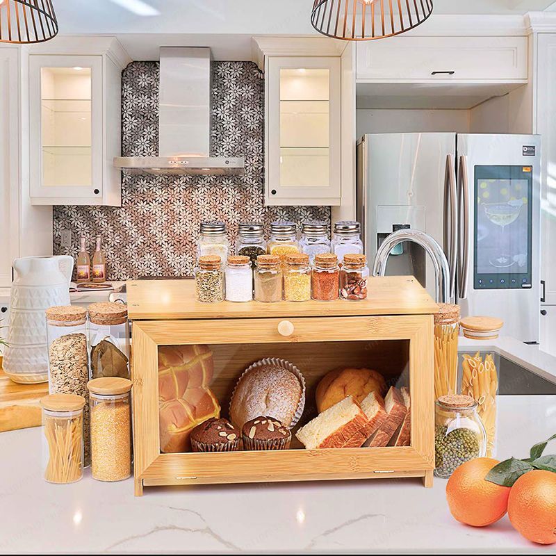 Bread Storage Display Cabinet  - Kitchen Cabinet Baking Organizer ulasan dan harga
