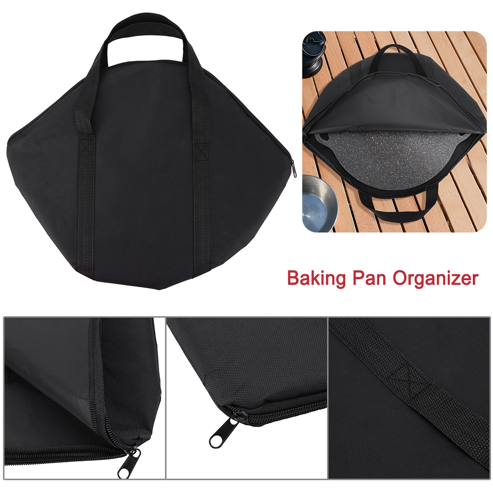 Baking Pan Storage Bag with Ha - Kitchen Baking Pan Storage ulasan dan harga