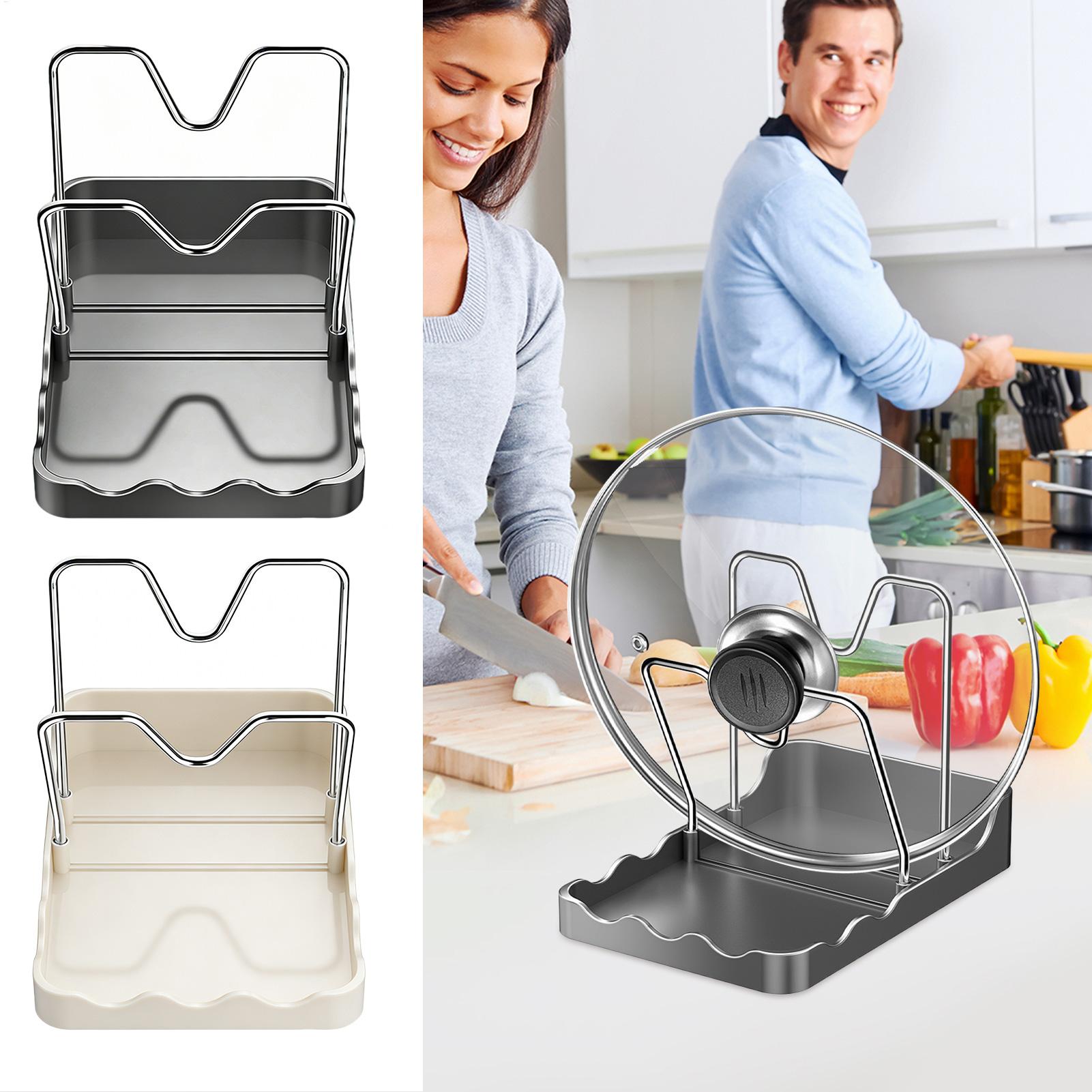 Pot Lid Organizer Vertical Spo - Kitchen Baking Pantry ulasan dan harga