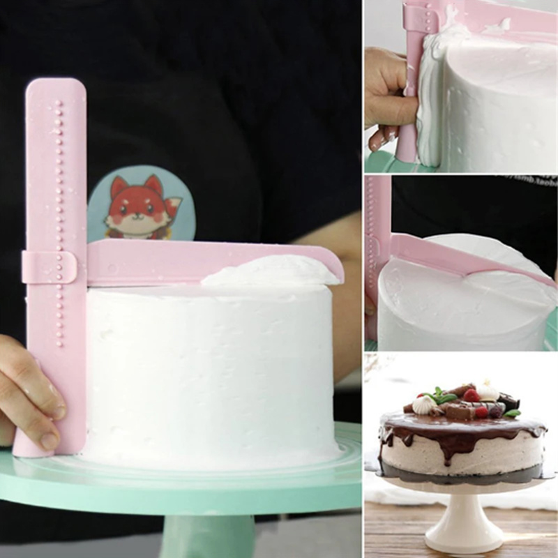 DIY Adjustable Screed Cake Scr - Fondant Smoother Set ulasan dan harga
