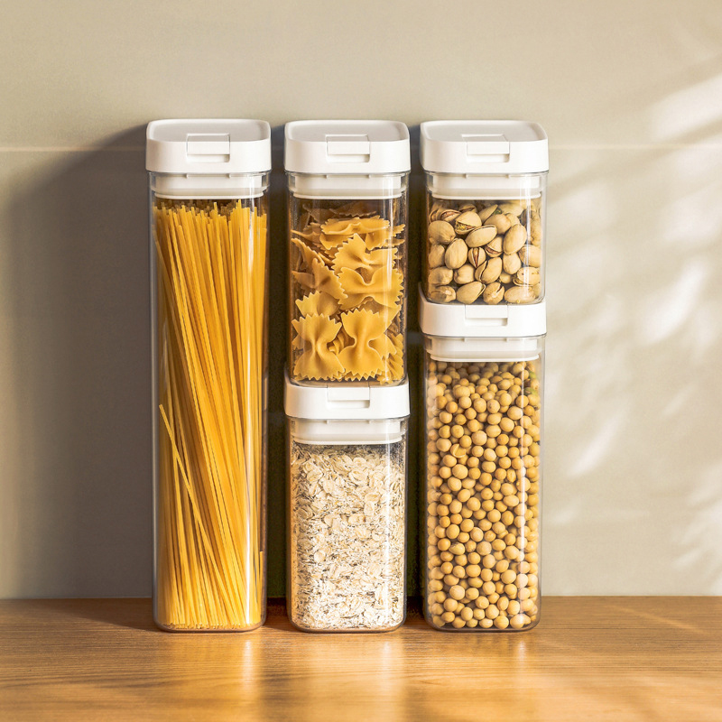 Pasta Storage Box Transparent  - Kitchen Bank ulasan dan harga