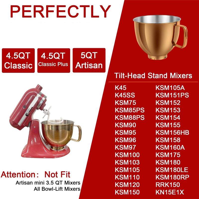 A27F-5 QT Stainless Steel Mixe - Kitchenaid Mixer Artisan 5Qt ulasan dan harga