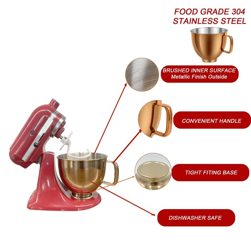 A27F-5 QT Stainless Steel Mixe - Kitchenaid Mixer Artisan 5Qt ulasan dan harga