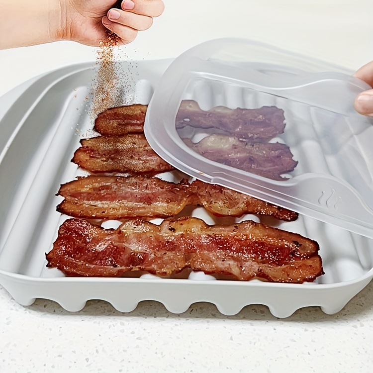 Microwave Bacon Cooking Tray D - Kitchen Essentials Baking Tray ulasan dan harga