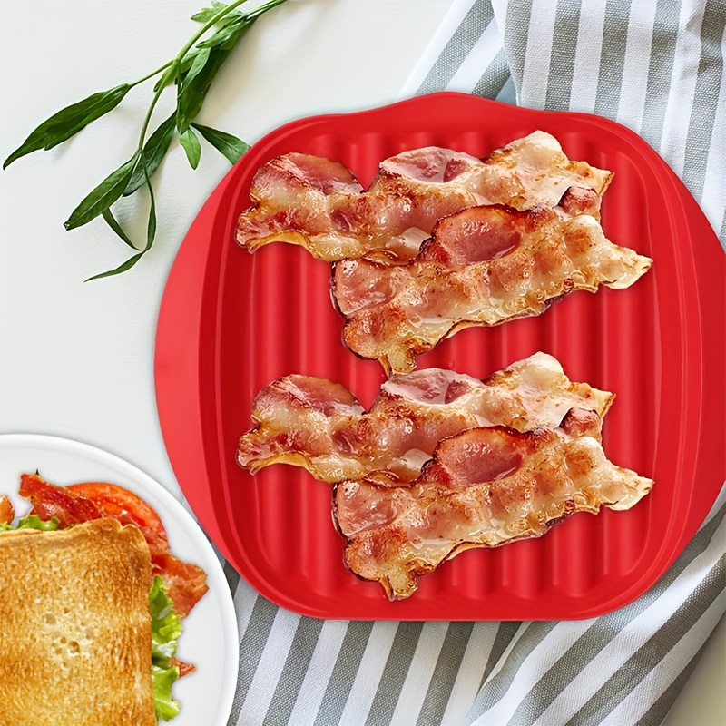 Microwave Bacon Cooking Tray D - Kitchen Essentials Baking Tray ulasan dan harga