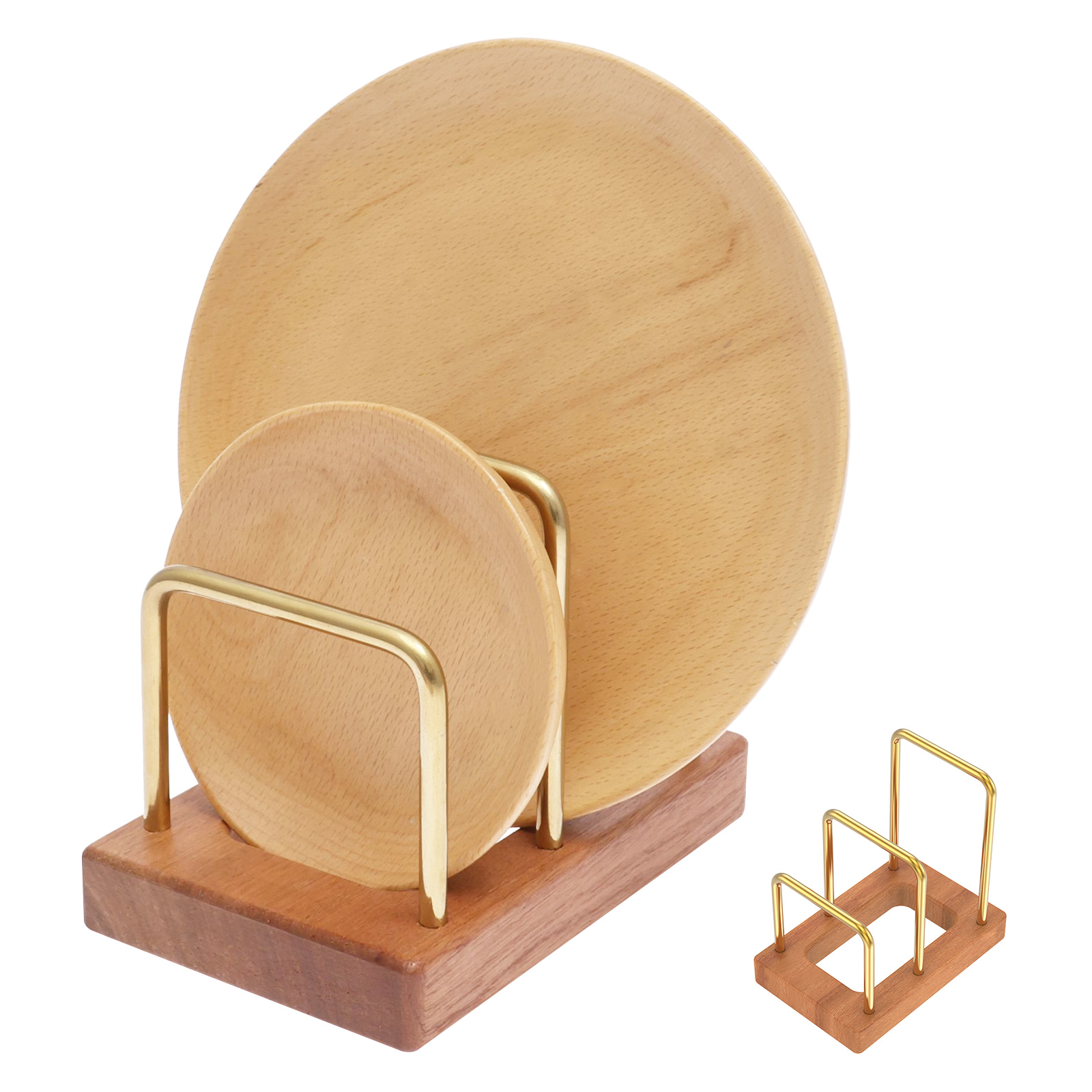 Pot Lid Rack Cutting Board Org - Kitchen Cabinet Baking Organizer ulasan dan harga