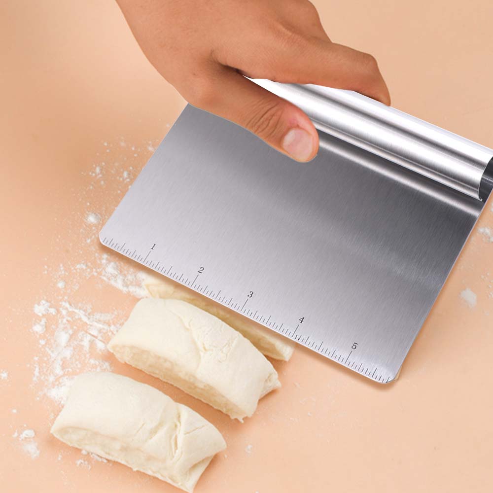 Multifunctional Stainless Stee - Bench Scraper Dough ulasan dan harga