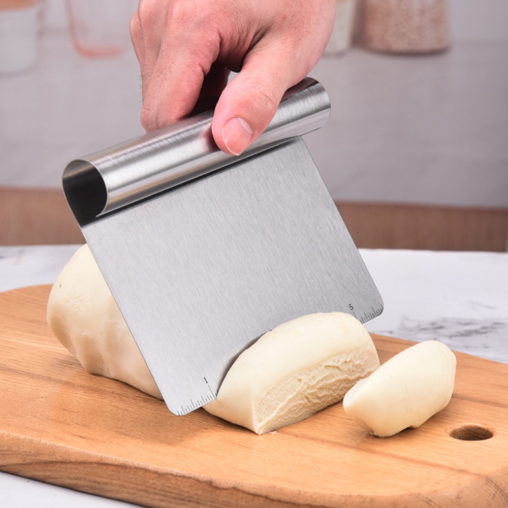 Multifunctional Stainless Stee - Bench Scraper Dough ulasan dan harga