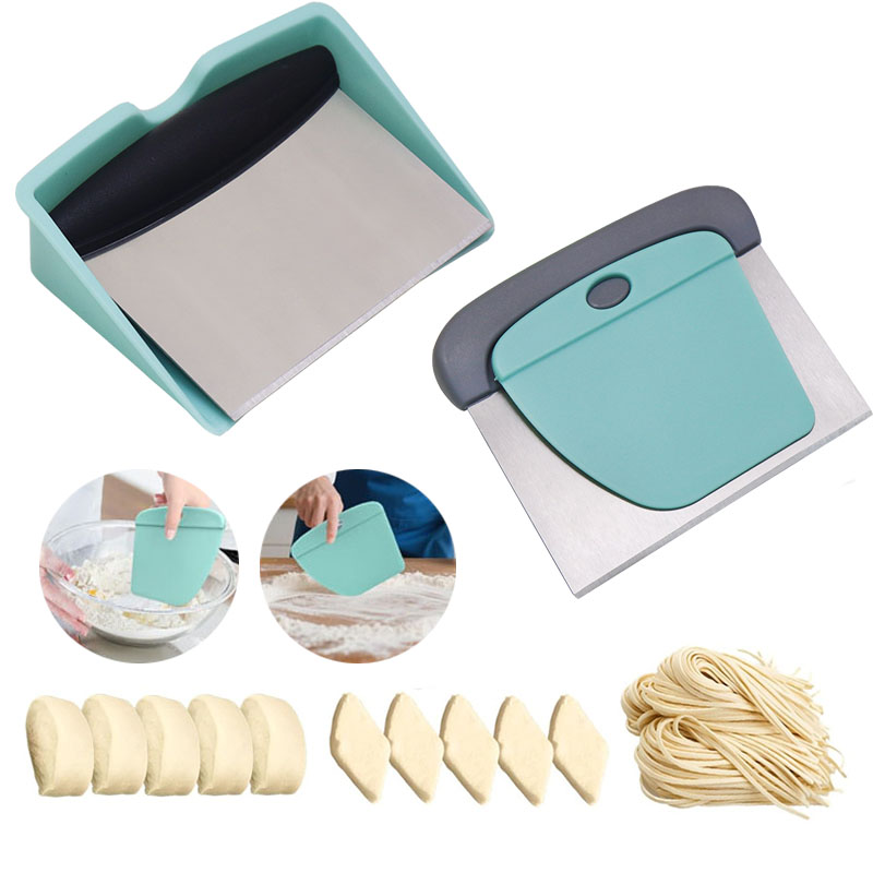 2 IN 1 Bench Scraper Dough Cut - Bench Scraper Dough ulasan dan harga