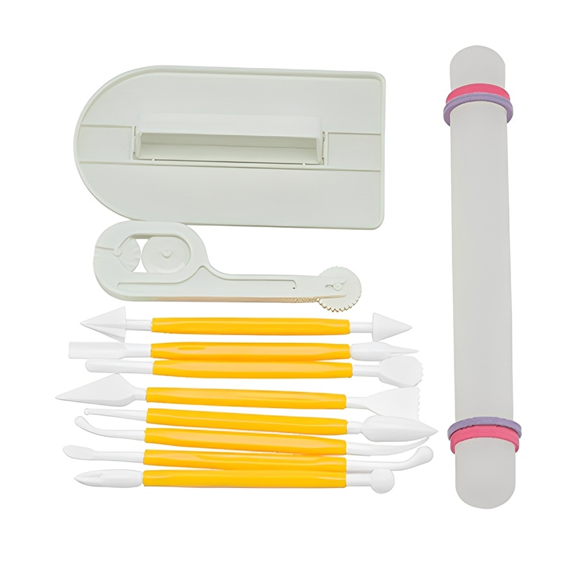 11pcs/set Baking Tools Cake Sc - Fondant Smoother Set ulasan dan harga