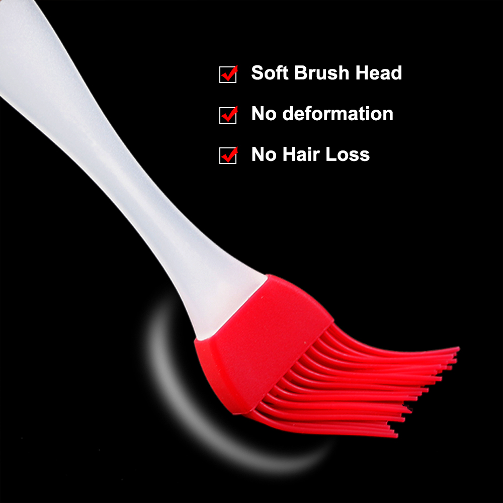 1Pcs 7 Colour Food Silicone Br - Kitchen Baking Brush ulasan dan harga