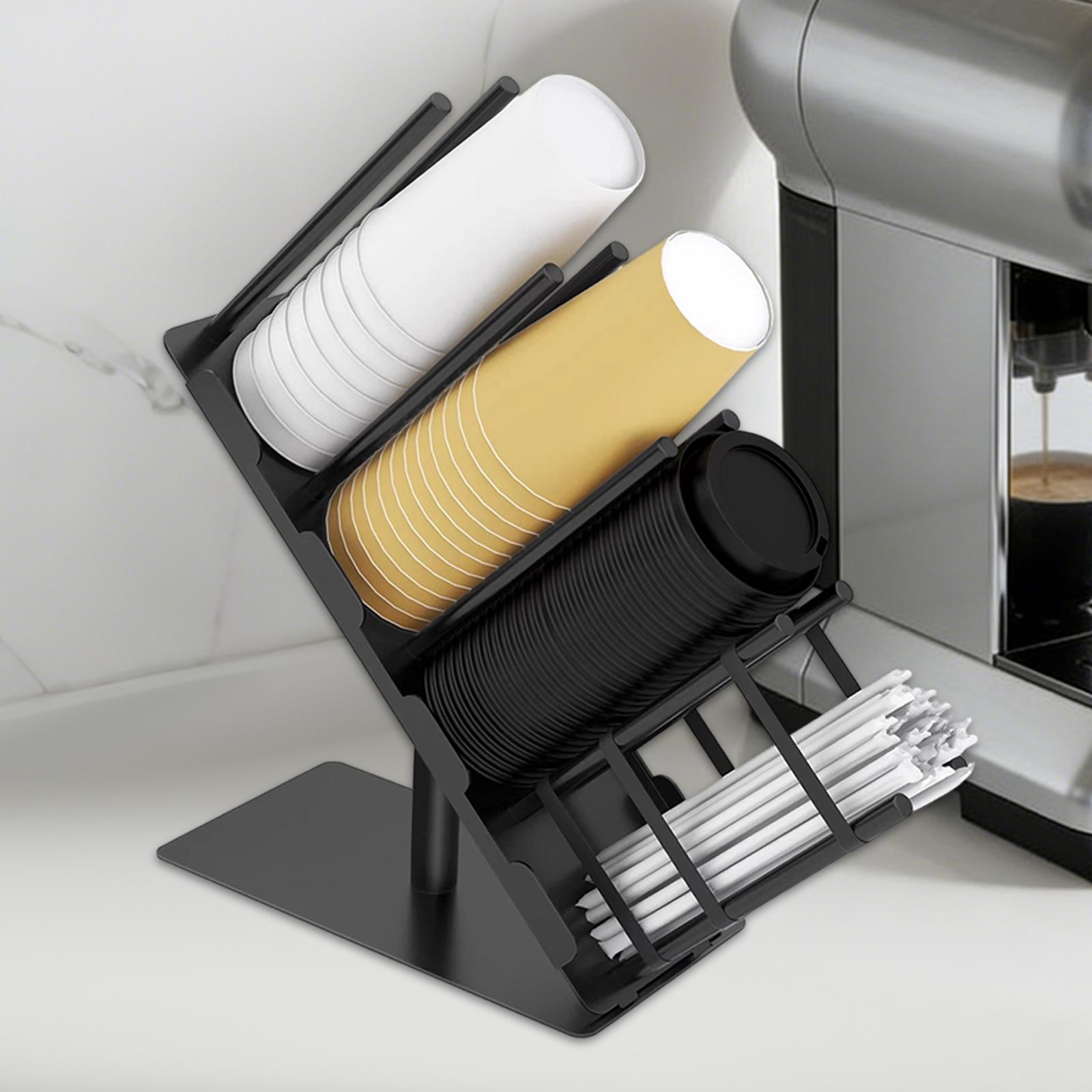 Paper Cup and Lid Holder Stora - Kitchen Cabinet Baking Organizer ulasan dan harga