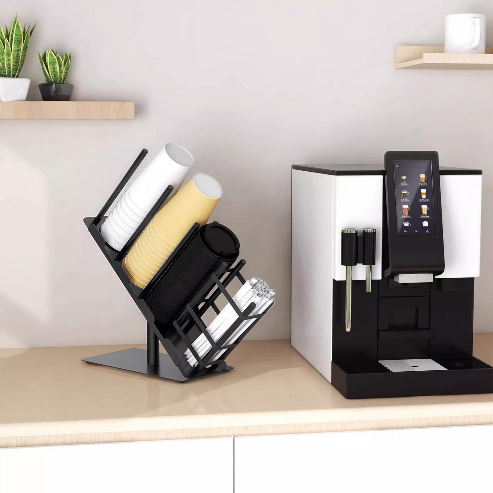 Paper Cup and Lid Holder Stora - Kitchen Cabinet Baking Organizer ulasan dan harga