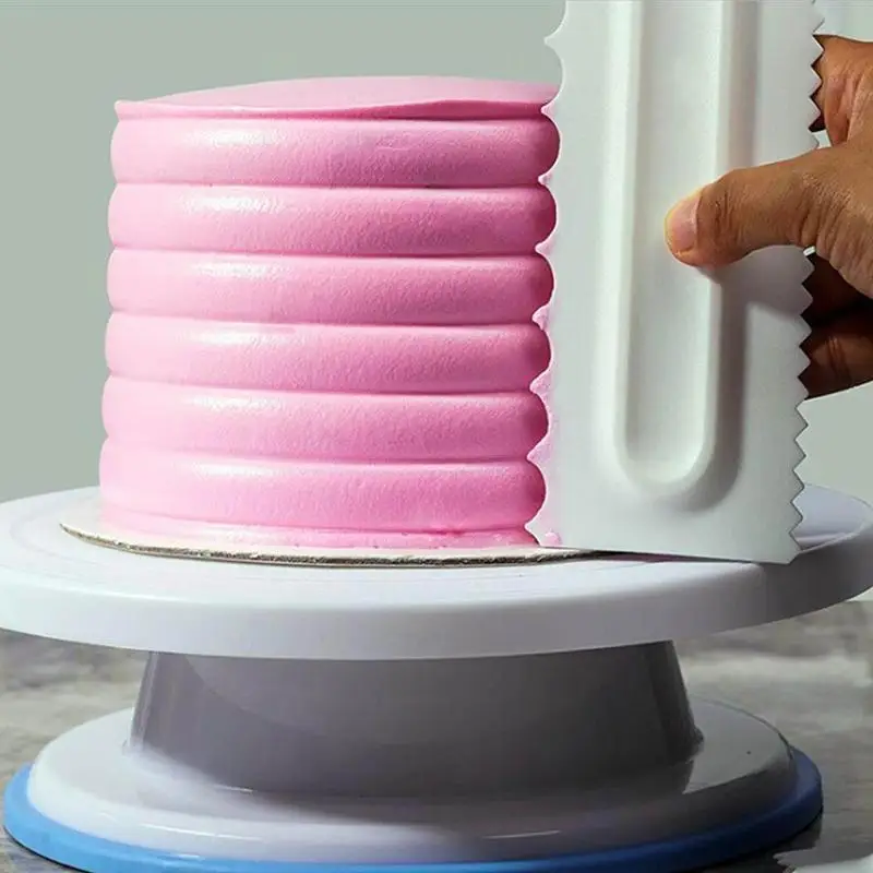 Cake Scraper Spatula Decoratin - Kitchen Baking Brush ulasan dan harga