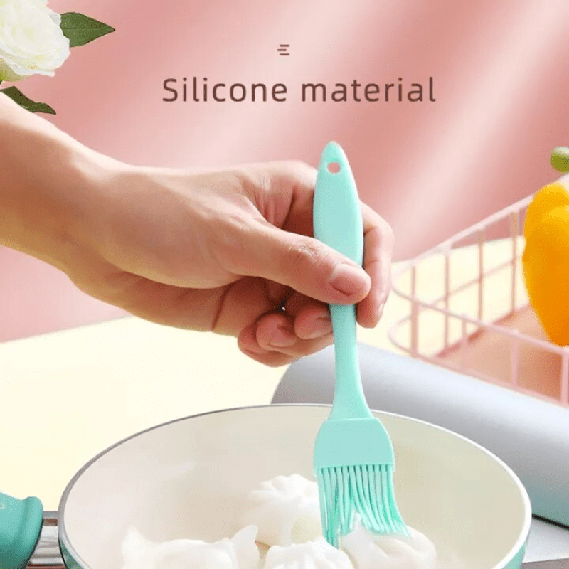 3-piece silicone barbecue brus - Kitchen Baking Brush ulasan dan harga