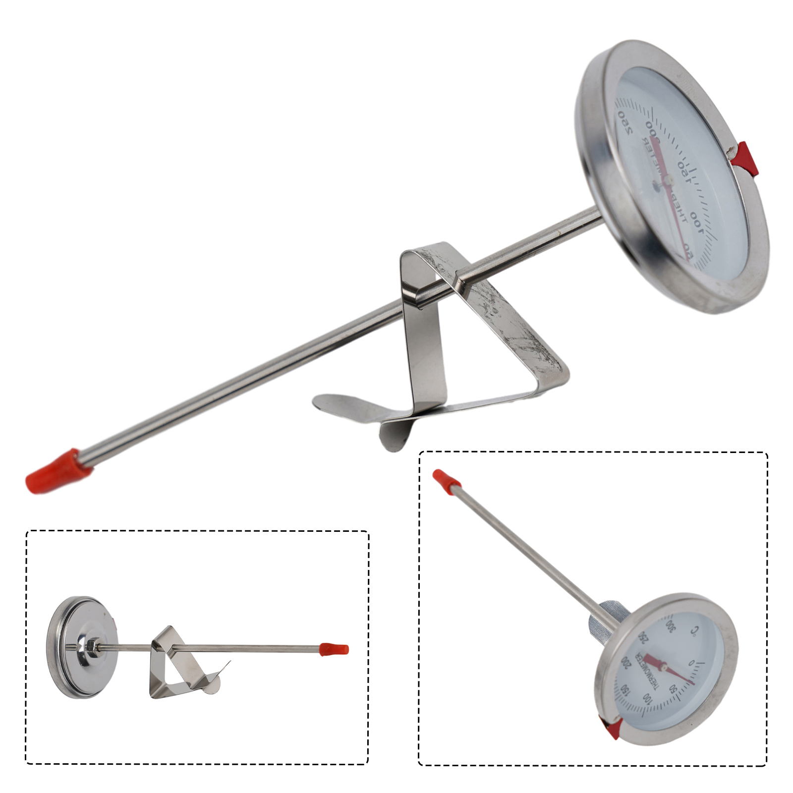 Stainless Steel Probe Thermome - Kitchen Baking Utensil ulasan dan harga