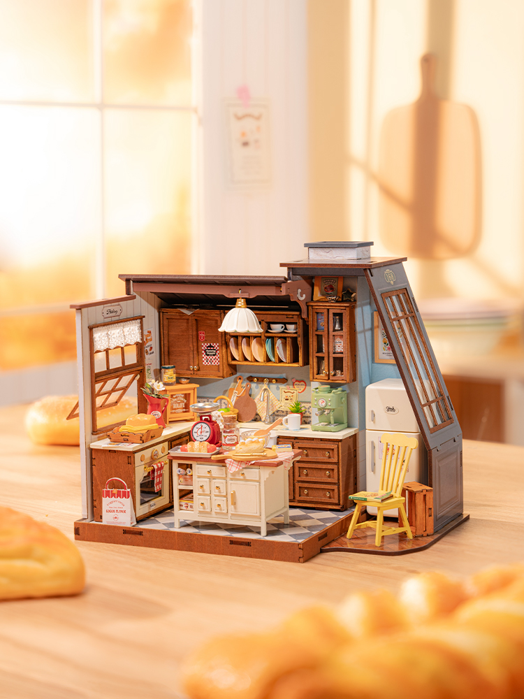 Robotime Rolife Baking Kitchen - Baking Kitchen Robotime ulasan dan harga