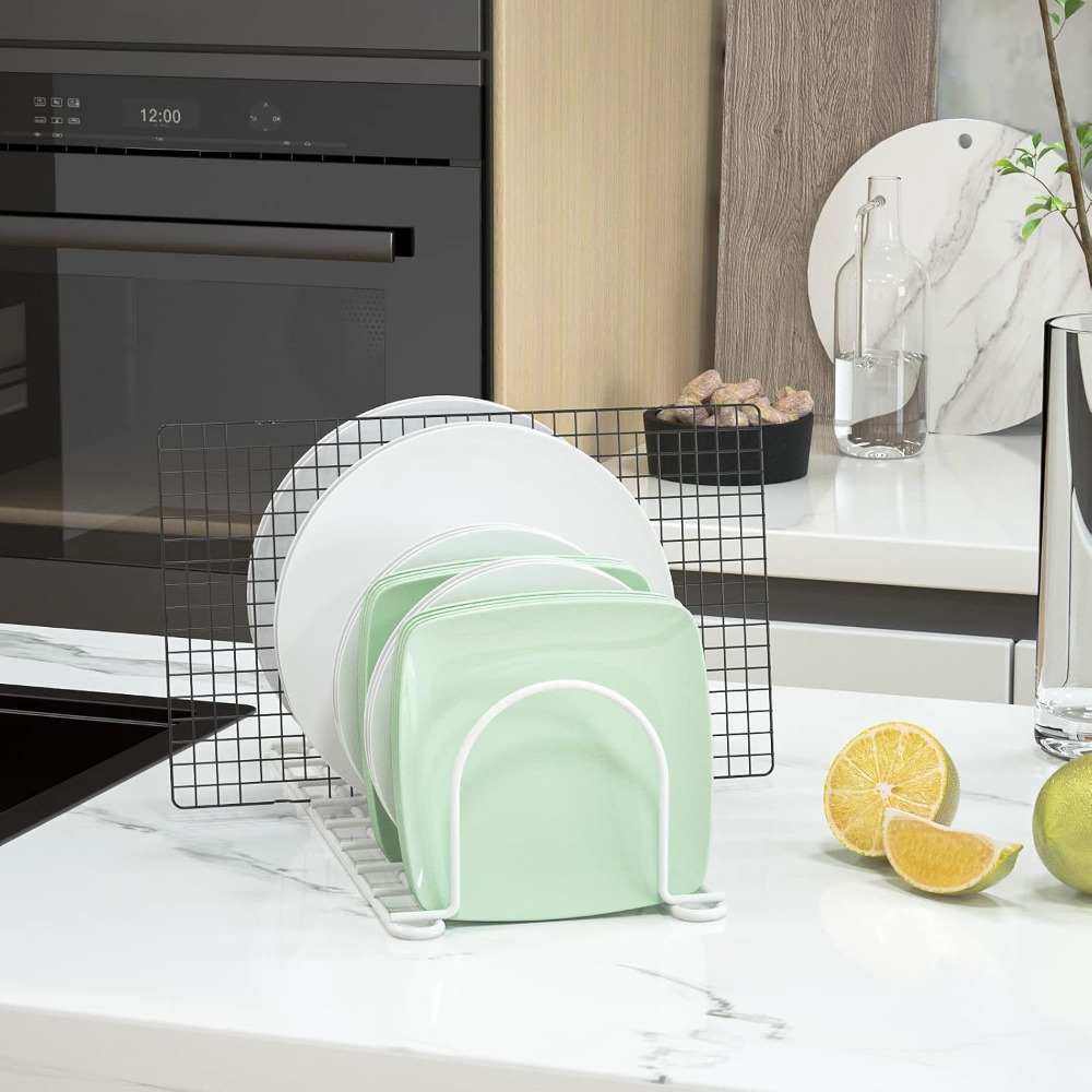 Vertical Dish Organizer for Ca - Kitchen Cabinet Baking Organizer ulasan dan harga