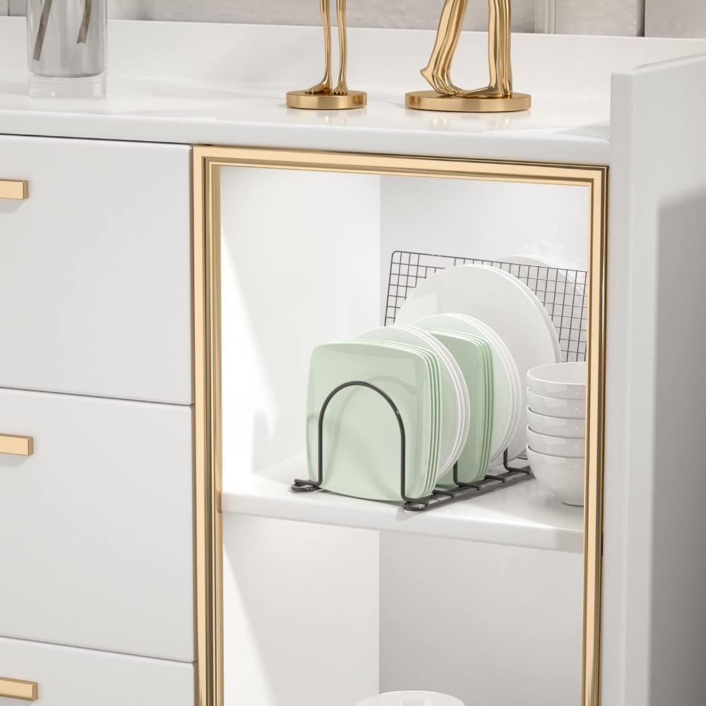 Vertical Dish Organizer for Ca - Kitchen Cabinet Baking Organizer ulasan dan harga