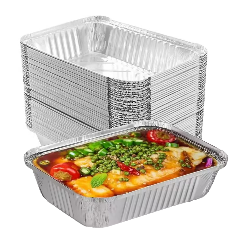 10/20PCS Disposable Aluminum F - Kitchen Baking Pan Storage ulasan dan harga