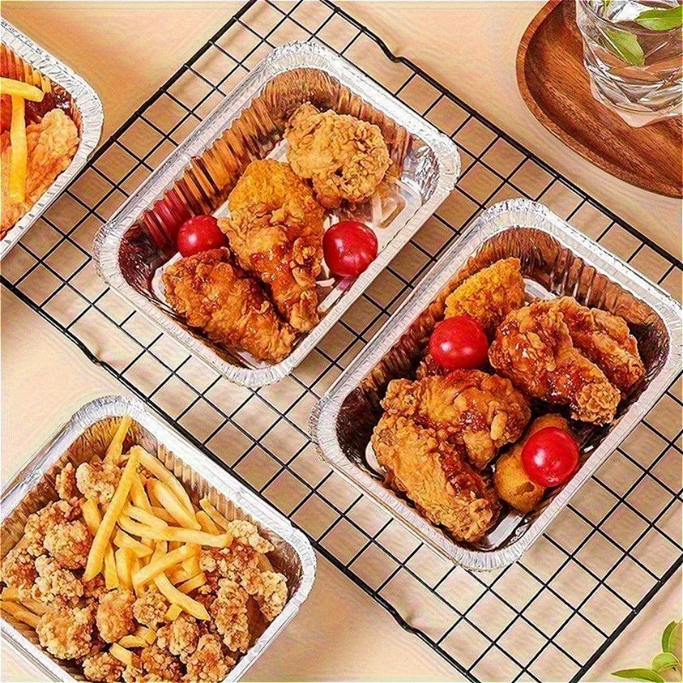 10/20PCS Disposable Aluminum F - Kitchen Baking Pan Storage ulasan dan harga