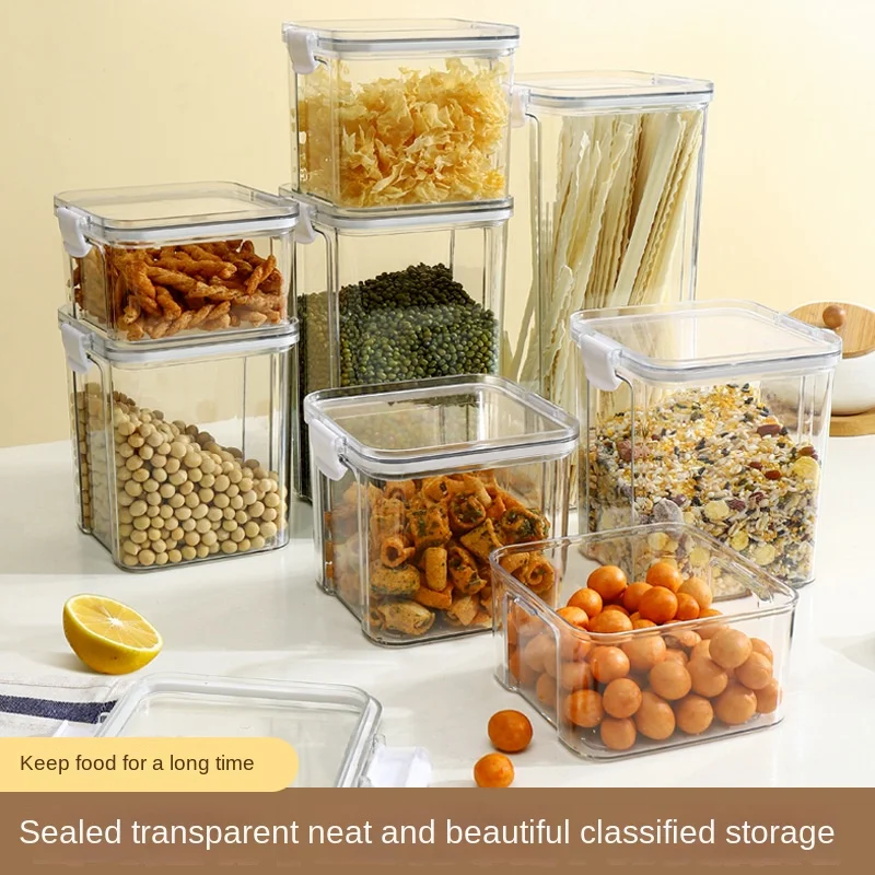 Sealed Jars For Kitchen Storag - Kitchen Bank ulasan dan harga