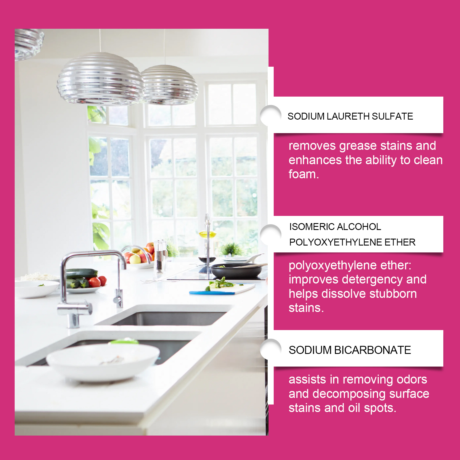 Baking Soda Cleaning Spray,Hea - Kitchen Cleaner With Baking Soda ulasan dan harga