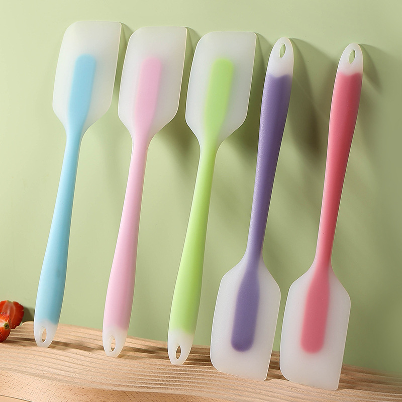Silicone Cake Scraper Transluc - Kitchen Baking Brush ulasan dan harga