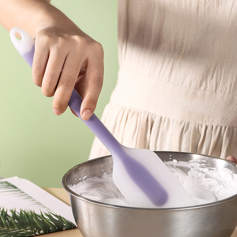 Silicone Cake Scraper Transluc - Kitchen Baking Brush ulasan dan harga