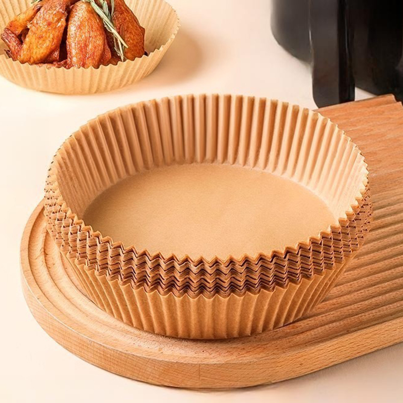 50/100PCS Air Fryer Paper Plat - Kitchen Baking Brush ulasan dan harga