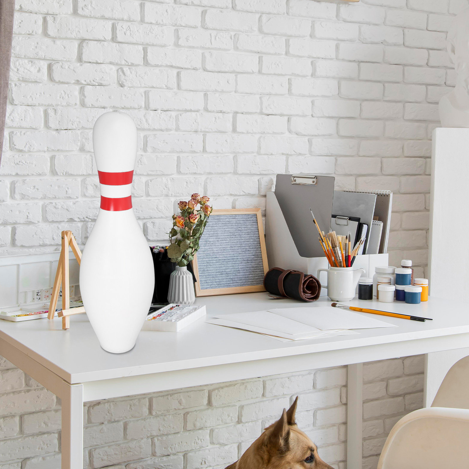 White Bowling Shaped Piggy Ban - Kitchen Bank ulasan dan harga