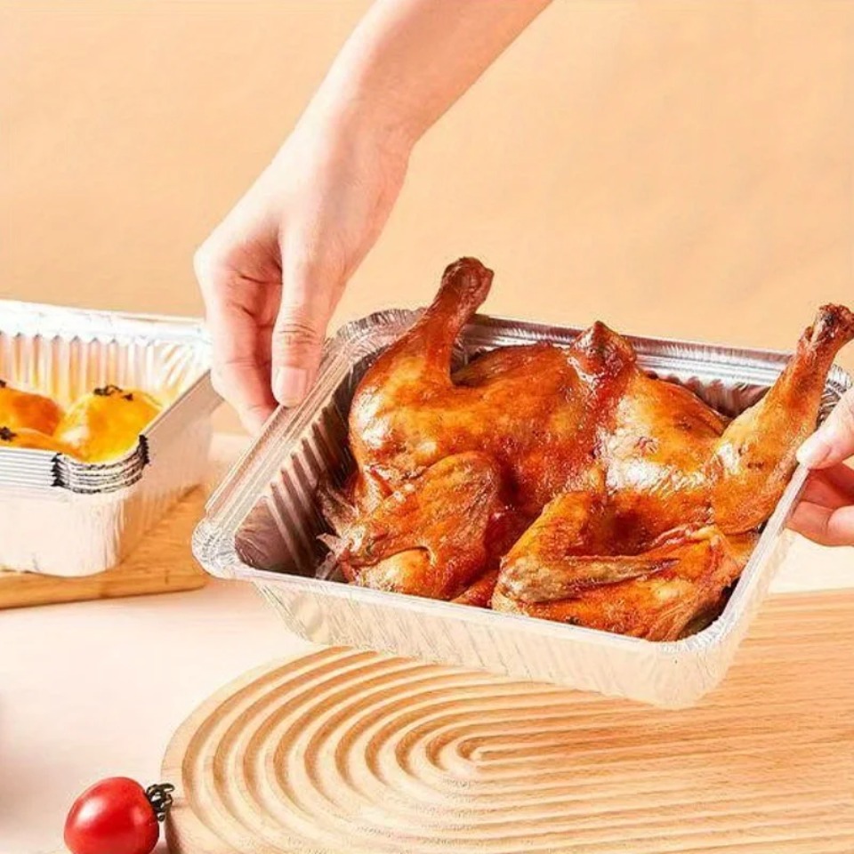 10/20PCS Disposable Aluminum F - Kitchen Baking Pan Storage ulasan dan harga