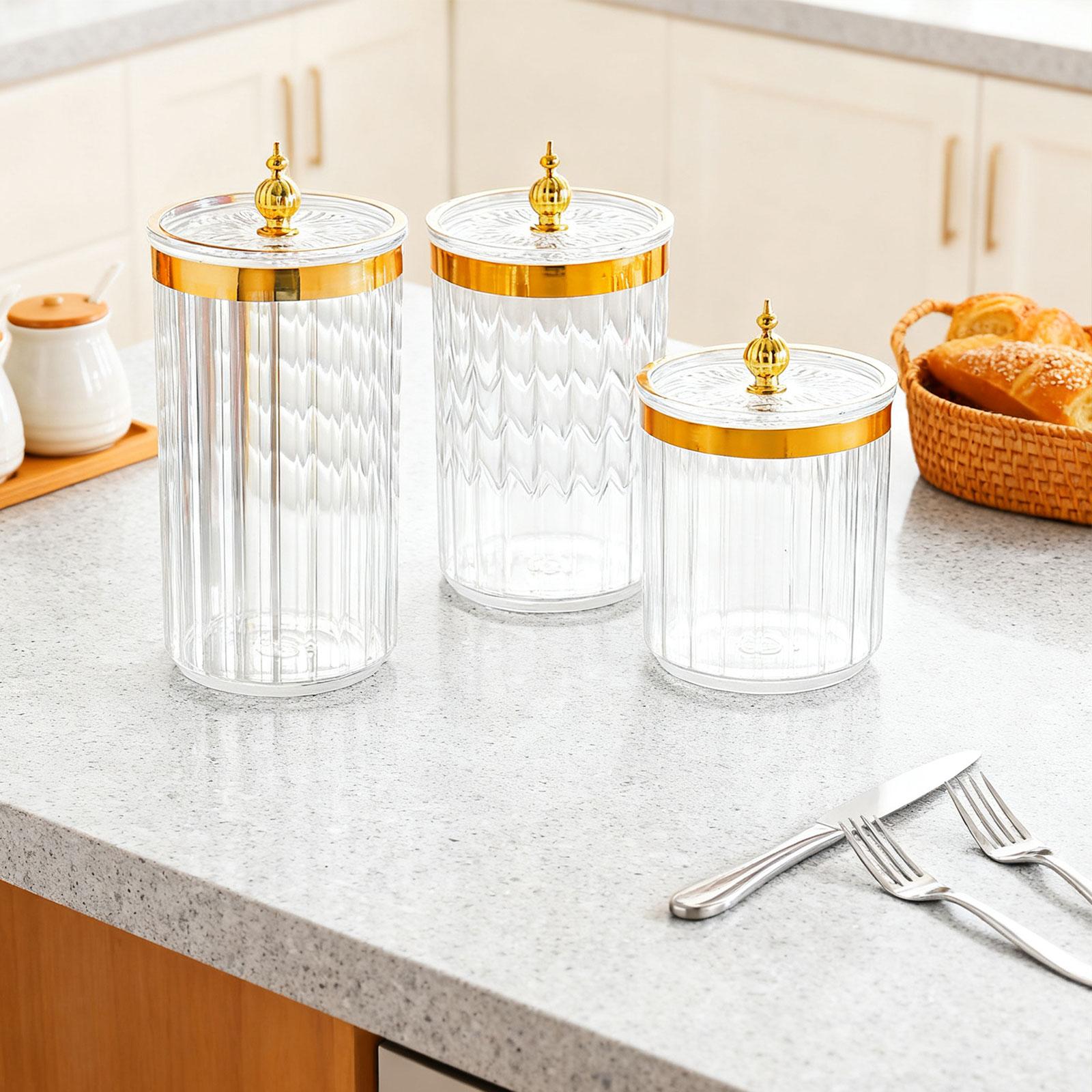 Airtight Transparent Storage J - Kitchen Baking Pantry ulasan dan harga