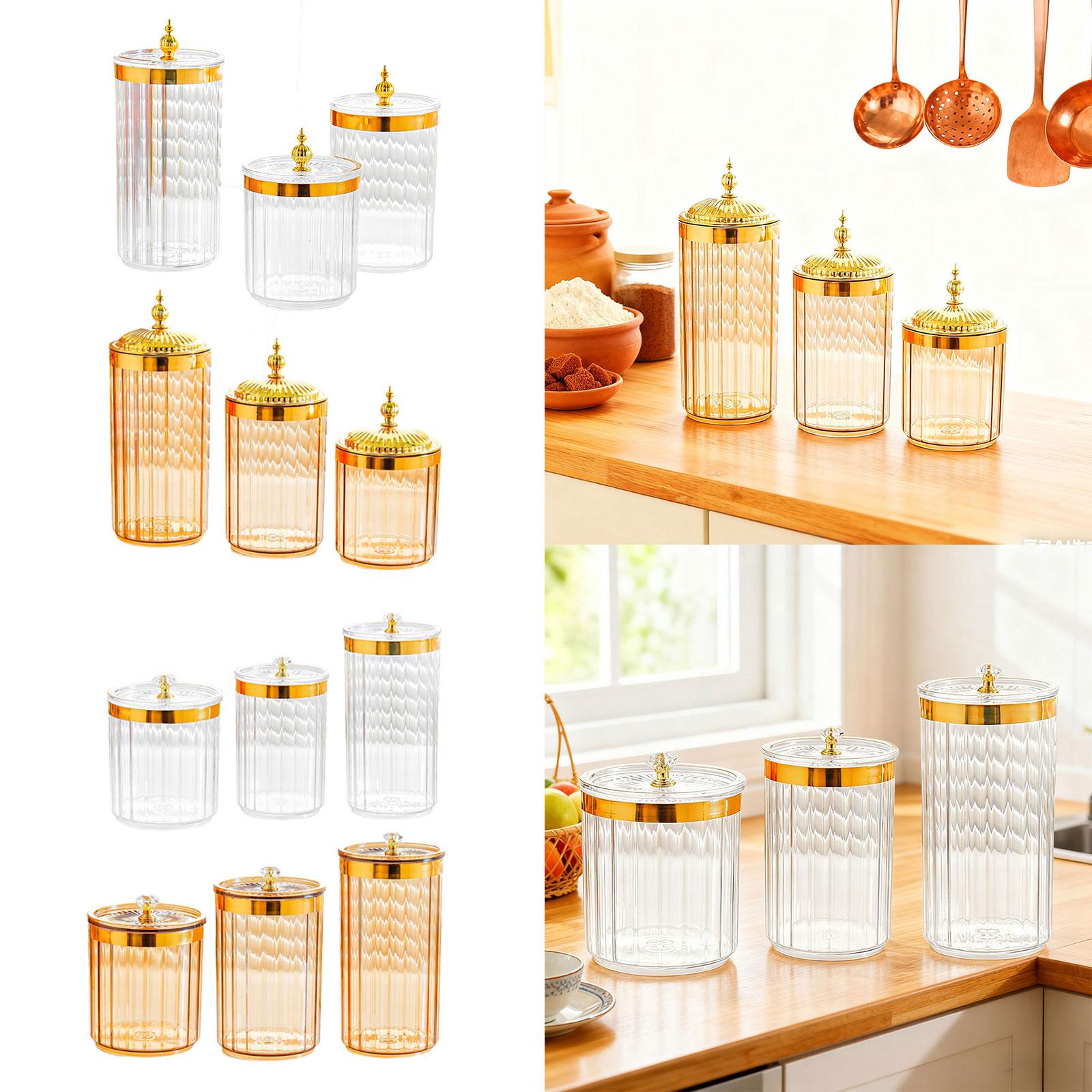 Airtight Transparent Storage J - Kitchen Baking Pantry ulasan dan harga